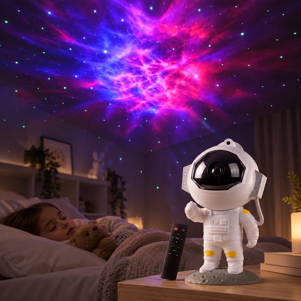 Proyector galaxia astronauta 360°