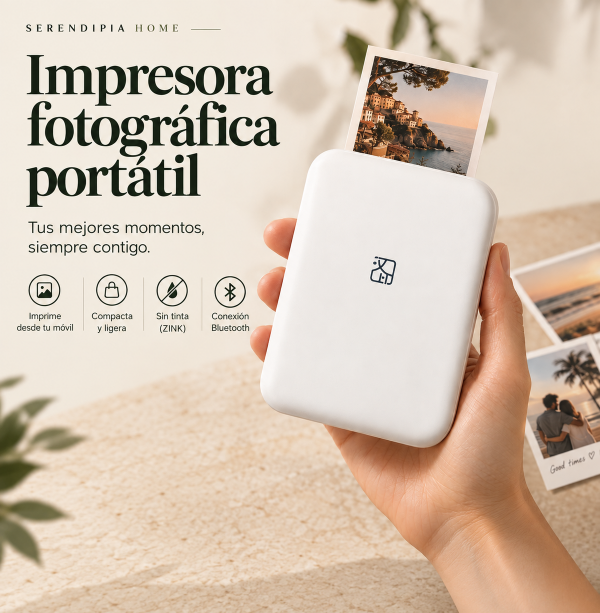 Impresora portátil bluetooth