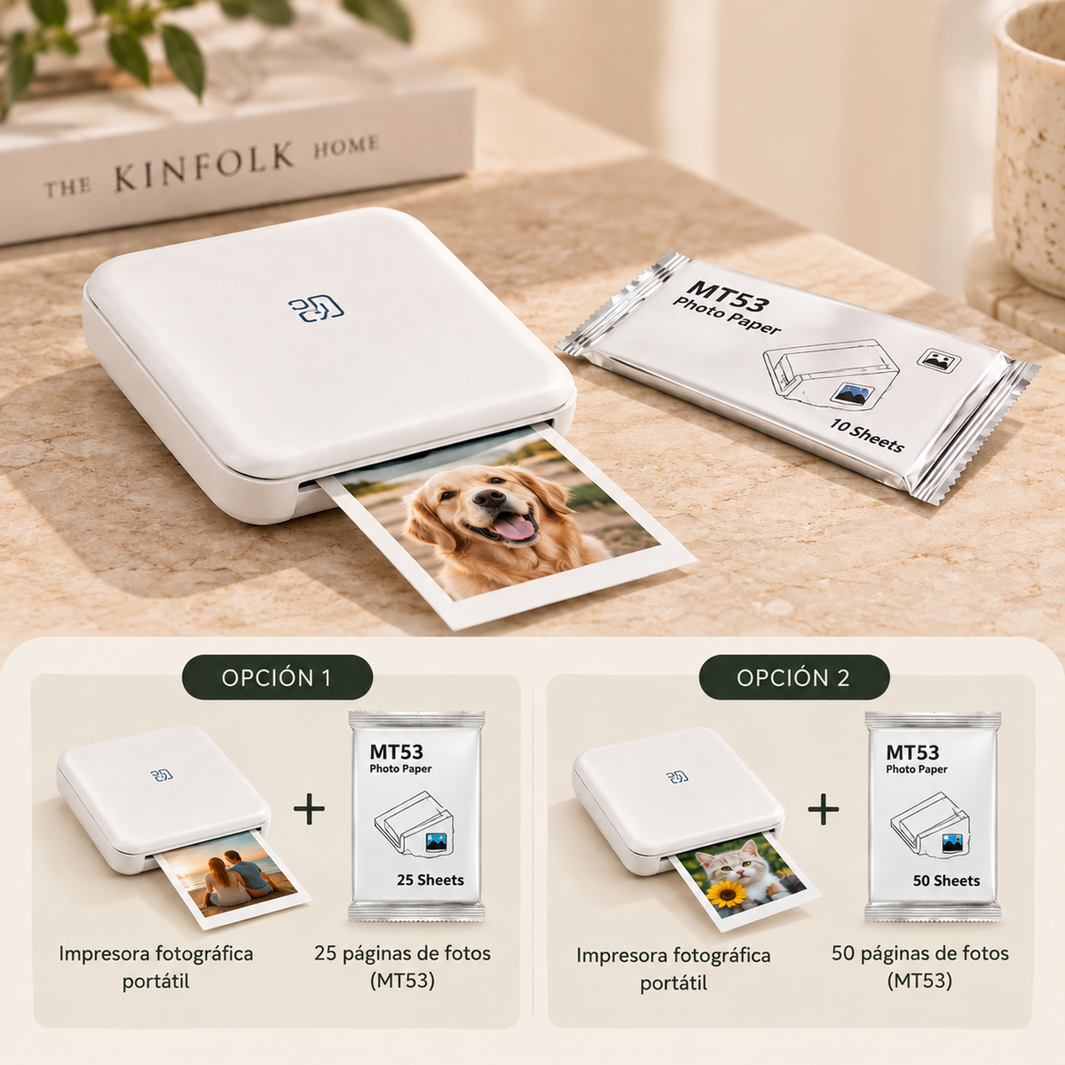 Impresora portátil bluetooth