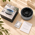 Cenicero con purificador de aire y absorción de humo