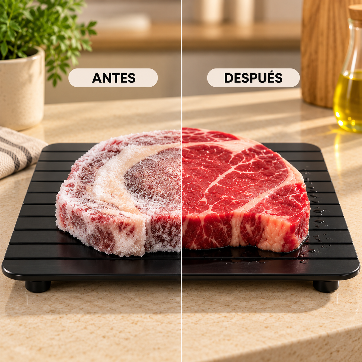 Tabla descongeladora rápida