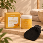 Exfoliante corporal + Exfoliante de cuero cabelludo gratis
