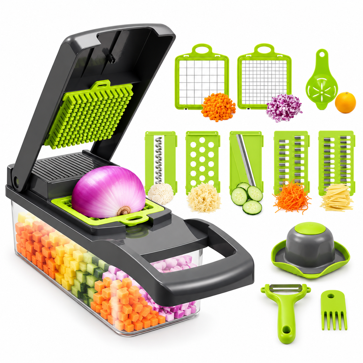 Cortador de verduras multifunción