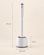 Medidas de la escobilla: 41 cm de alto y base de 10,5 cm